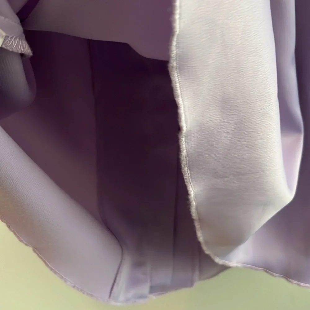 Urban Outfitters lavender satin feel slip dress